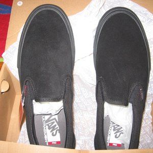 VANS Slip-On Pro Black - Size 11 Mens - Brand New in Box